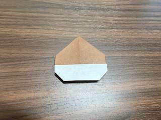 栗の折り紙（平面）