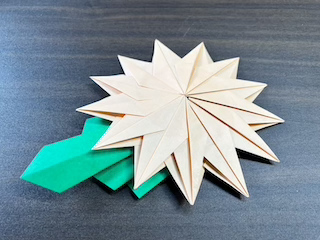 折り紙の菊の折り方