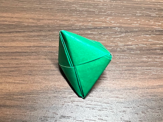 折り紙のサイコロ（簡単）