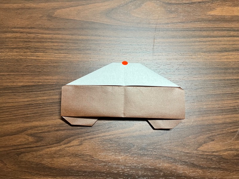 折り紙のパトカー